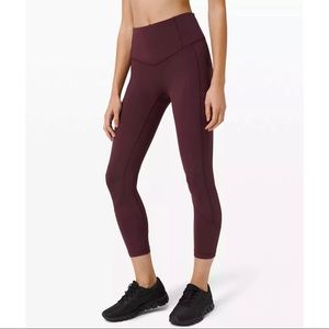 Lululemon All the Right Places II Crop 23" Size 12